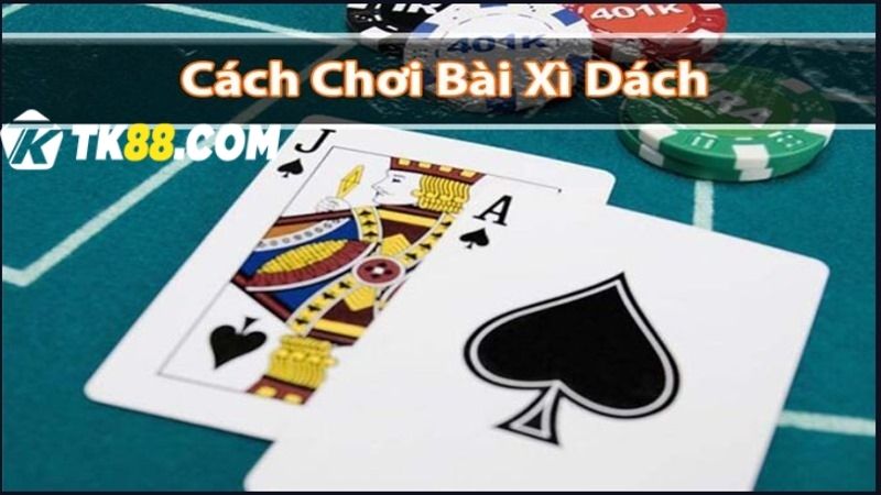 Cách chơi Xì Dách online TK88