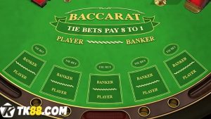 Baccarat online TK88